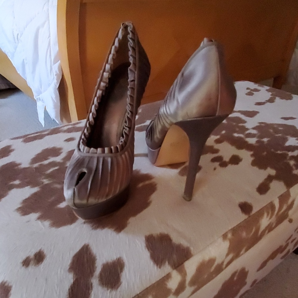 Joan & David High Heel Satin Pump